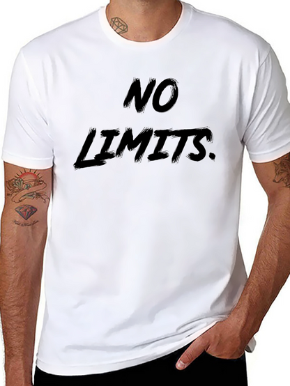 No Limits Black T-Shirt