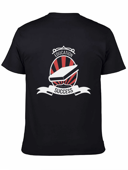 Education is Key Black T-Shirt