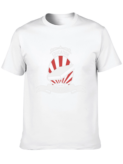 Education is Key Black T-Shirt
