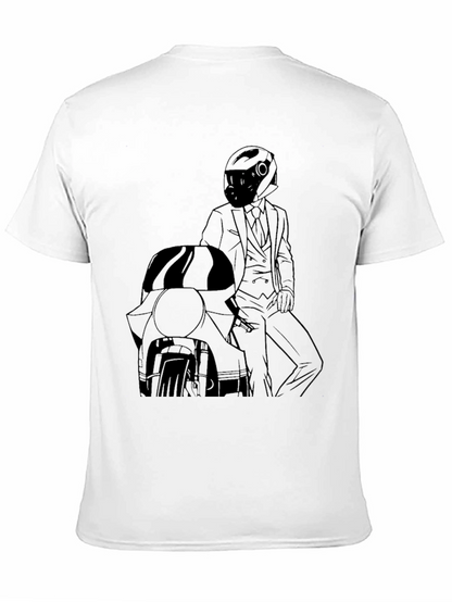 Biker Suit T-Shirt - Cool Motorcycle Graphic Tee