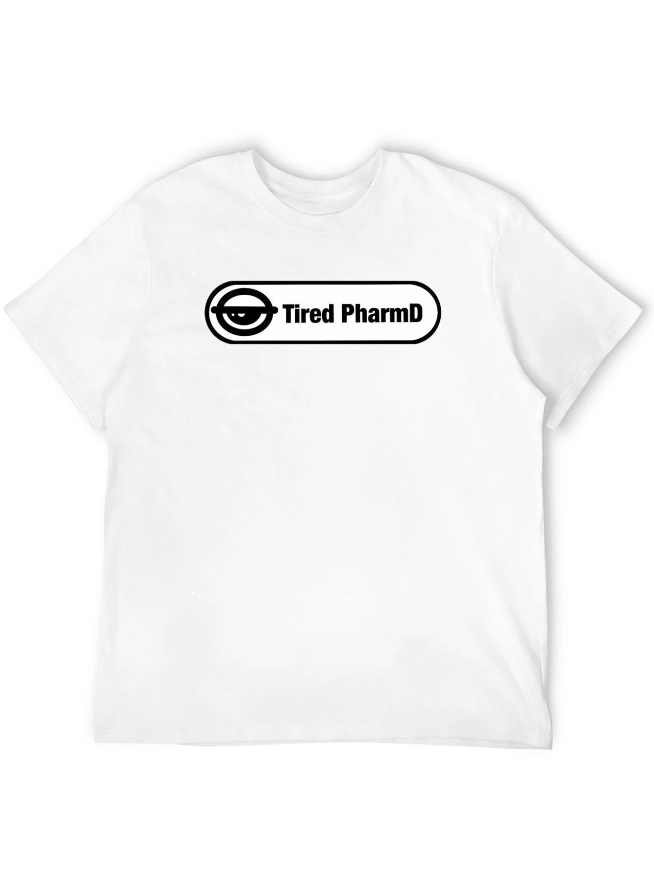 Tired PharmD Black T-Shirt - Stylish and Comfortable