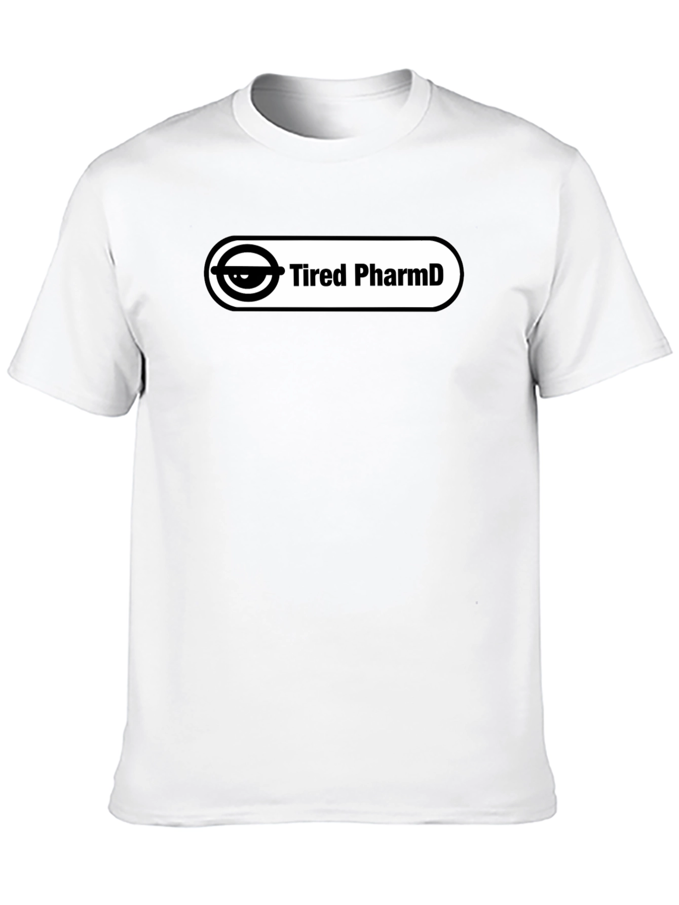 Tired PharmD Black T-Shirt - Stylish and Comfortable