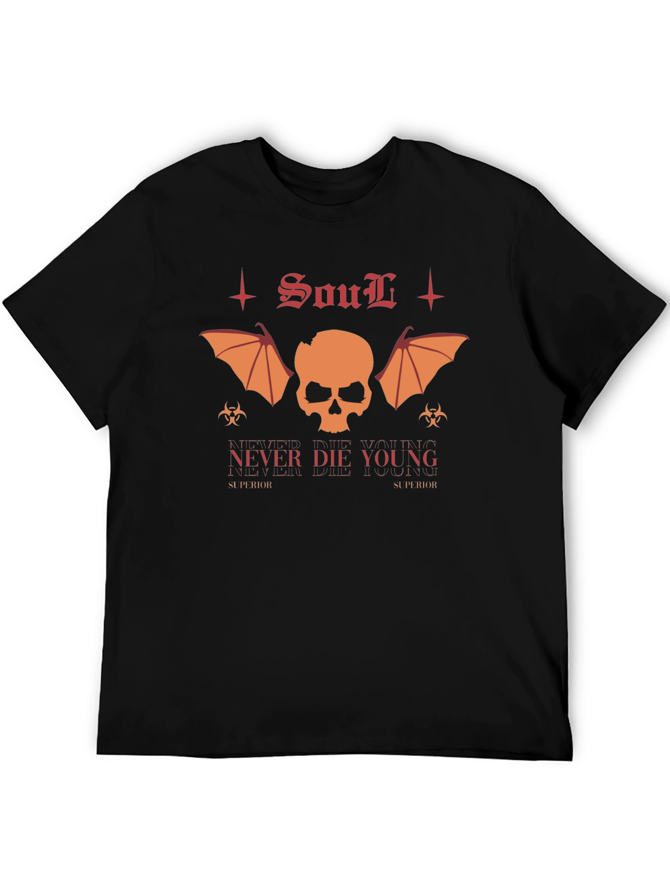 Soul Never Die Young Graphic T-Shirt