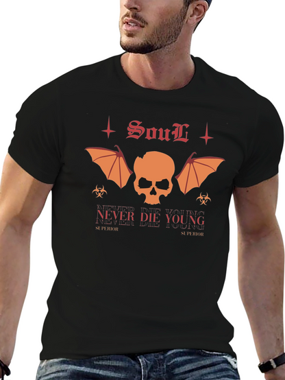 Soul Never Die Young Graphic T-Shirt