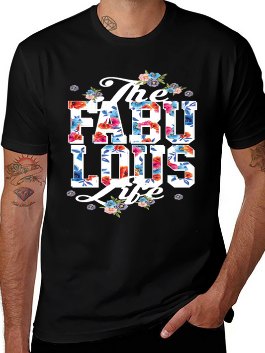 The Fabulous Life Floral Graphic Tee