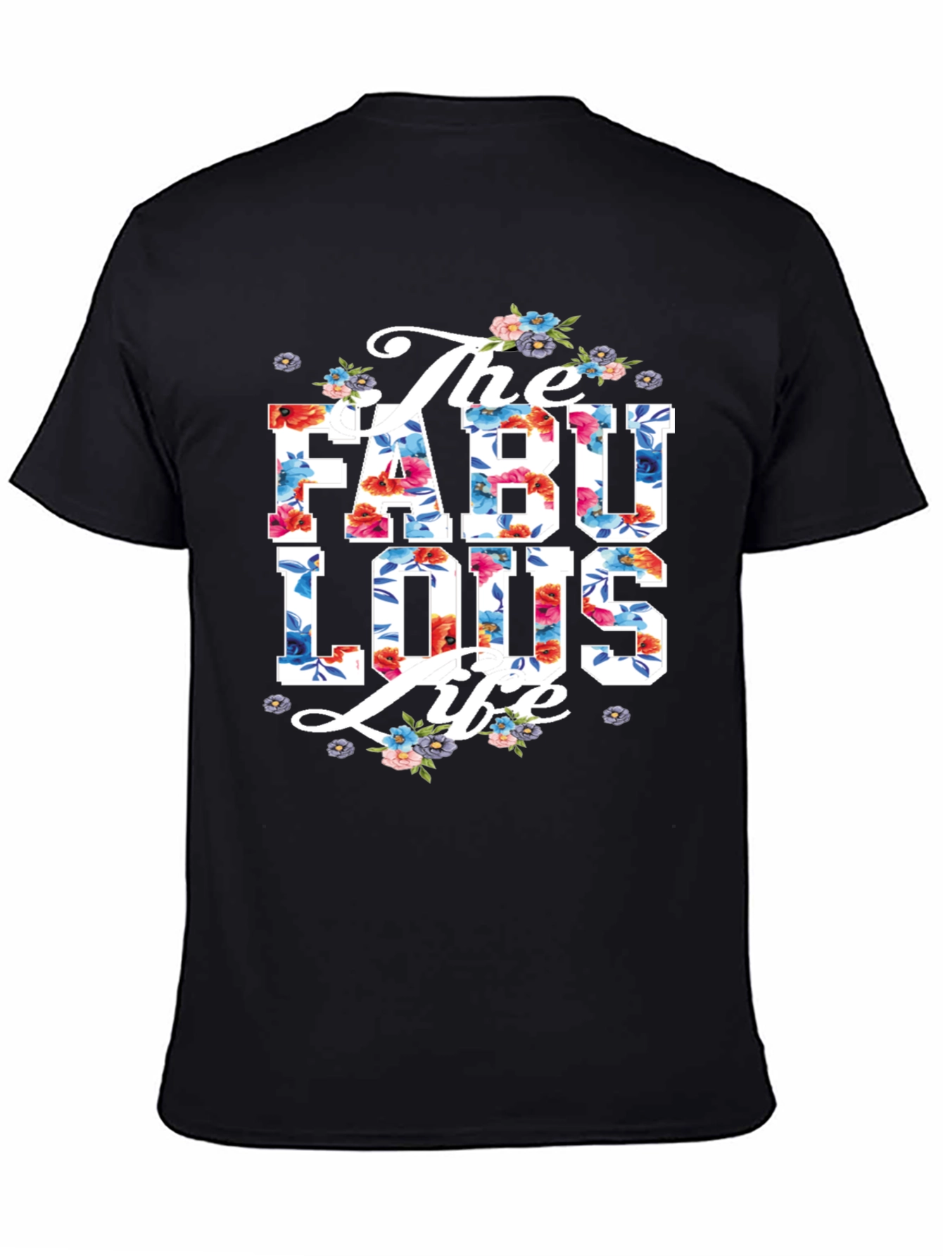 The Fabulous Life Floral Graphic Tee
