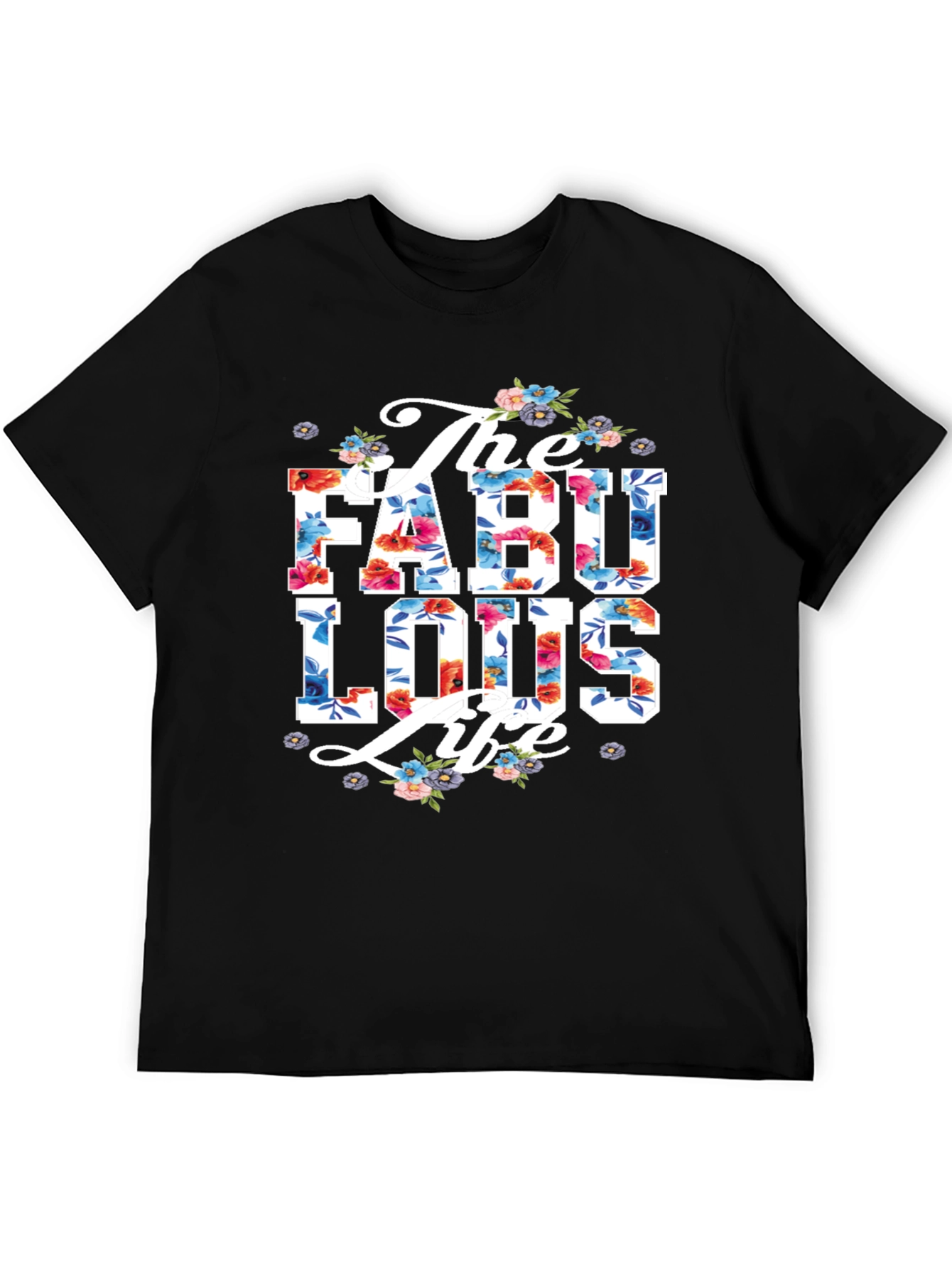 The Fabulous Life Floral Graphic Tee