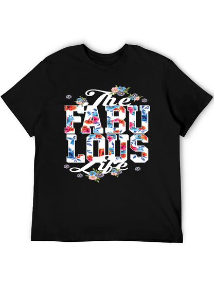 The Fabulous Life Floral Graphic Tee