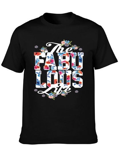 The Fabulous Life Floral Graphic Tee