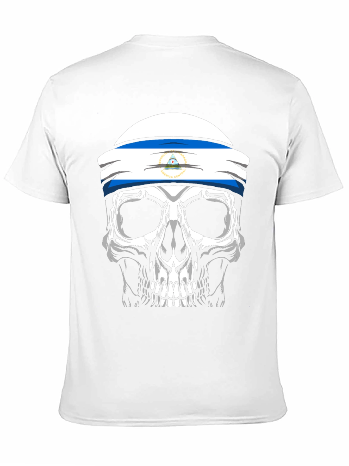Nicaragua Skull Graphic Tee