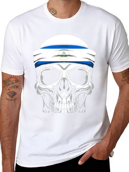 Nicaragua Skull Graphic Tee