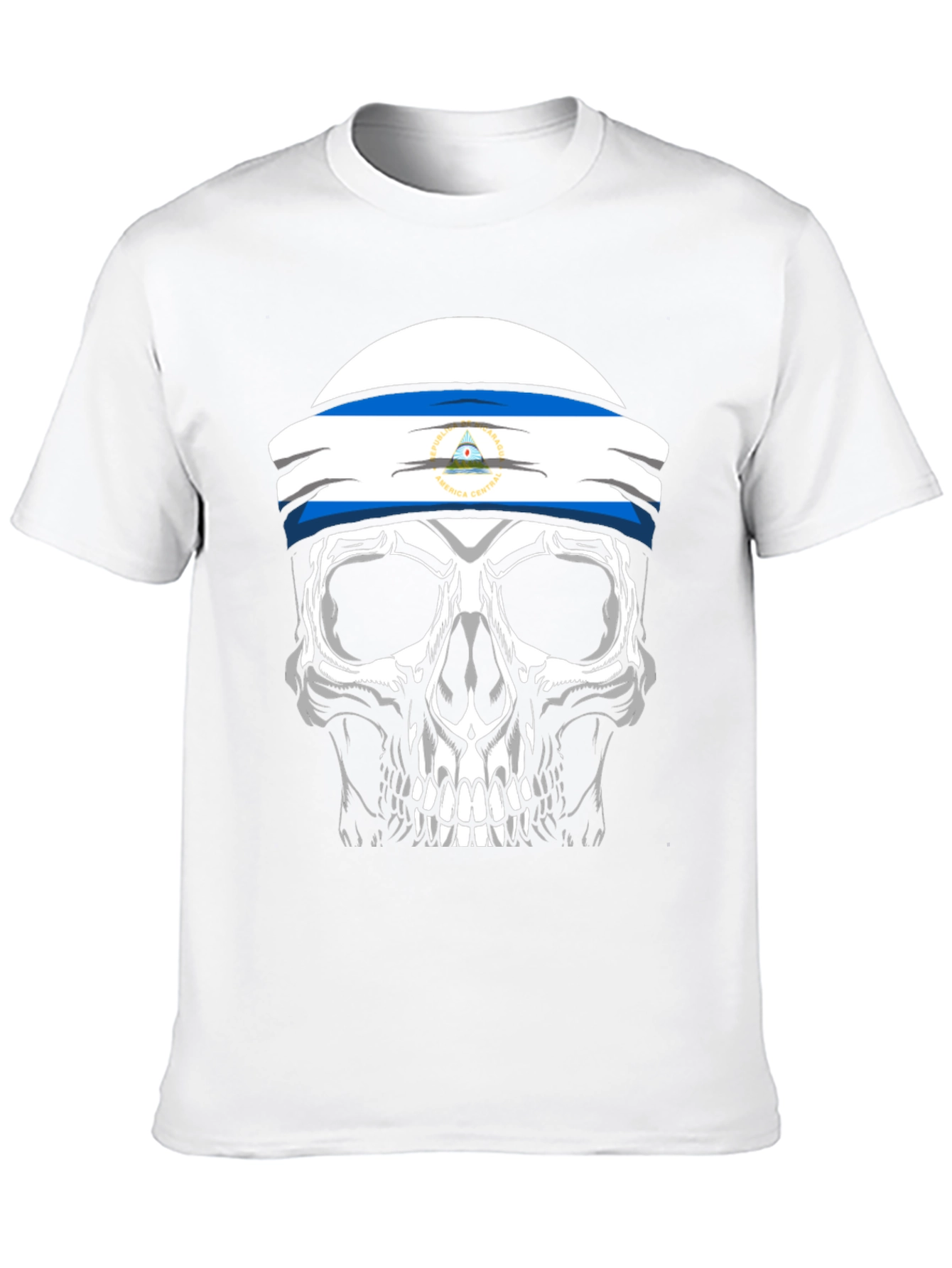 Nicaragua Skull Graphic Tee