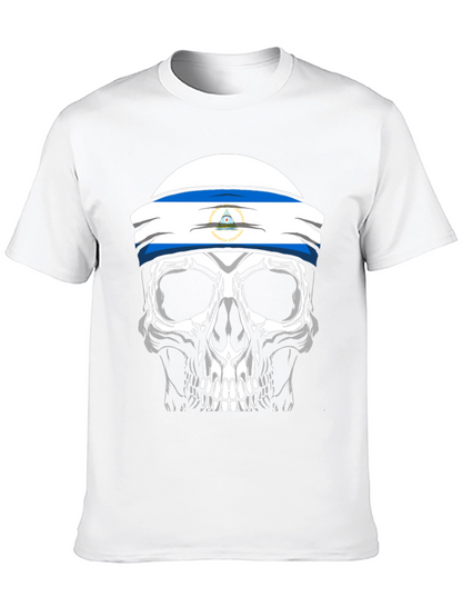 Nicaragua Skull Graphic Tee