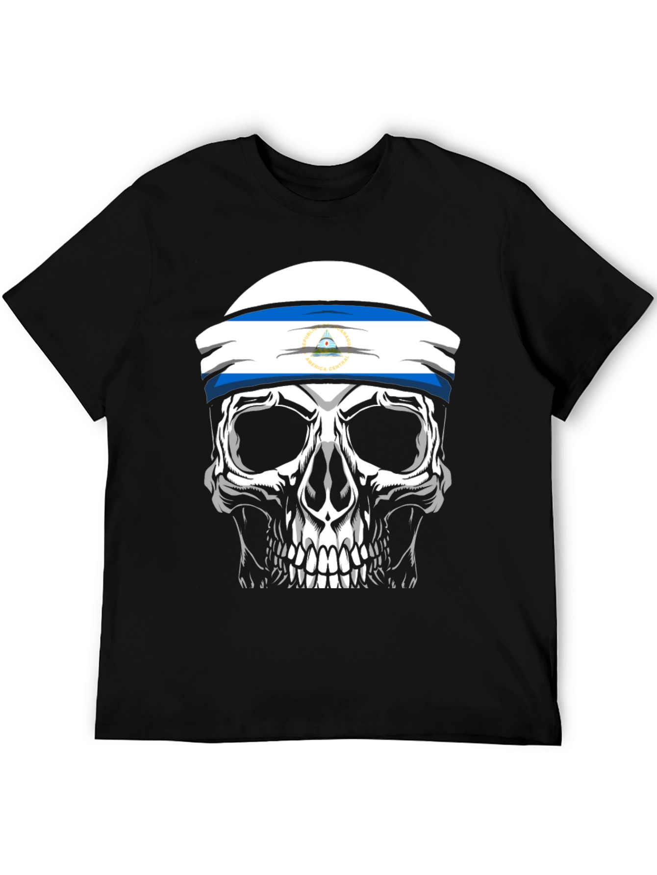 Nicaragua Skull Graphic Tee
