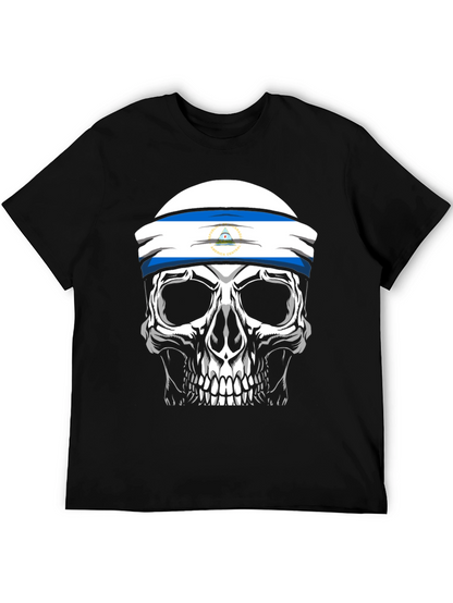 Nicaragua Skull Graphic Tee