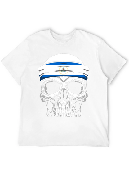 Nicaragua Skull Graphic Tee