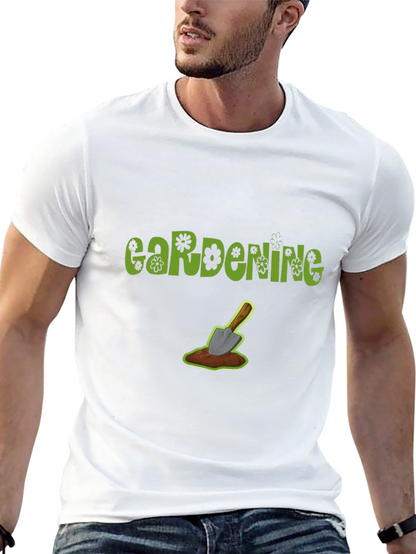 Gardening T-Shirt: Fun Floral Design
