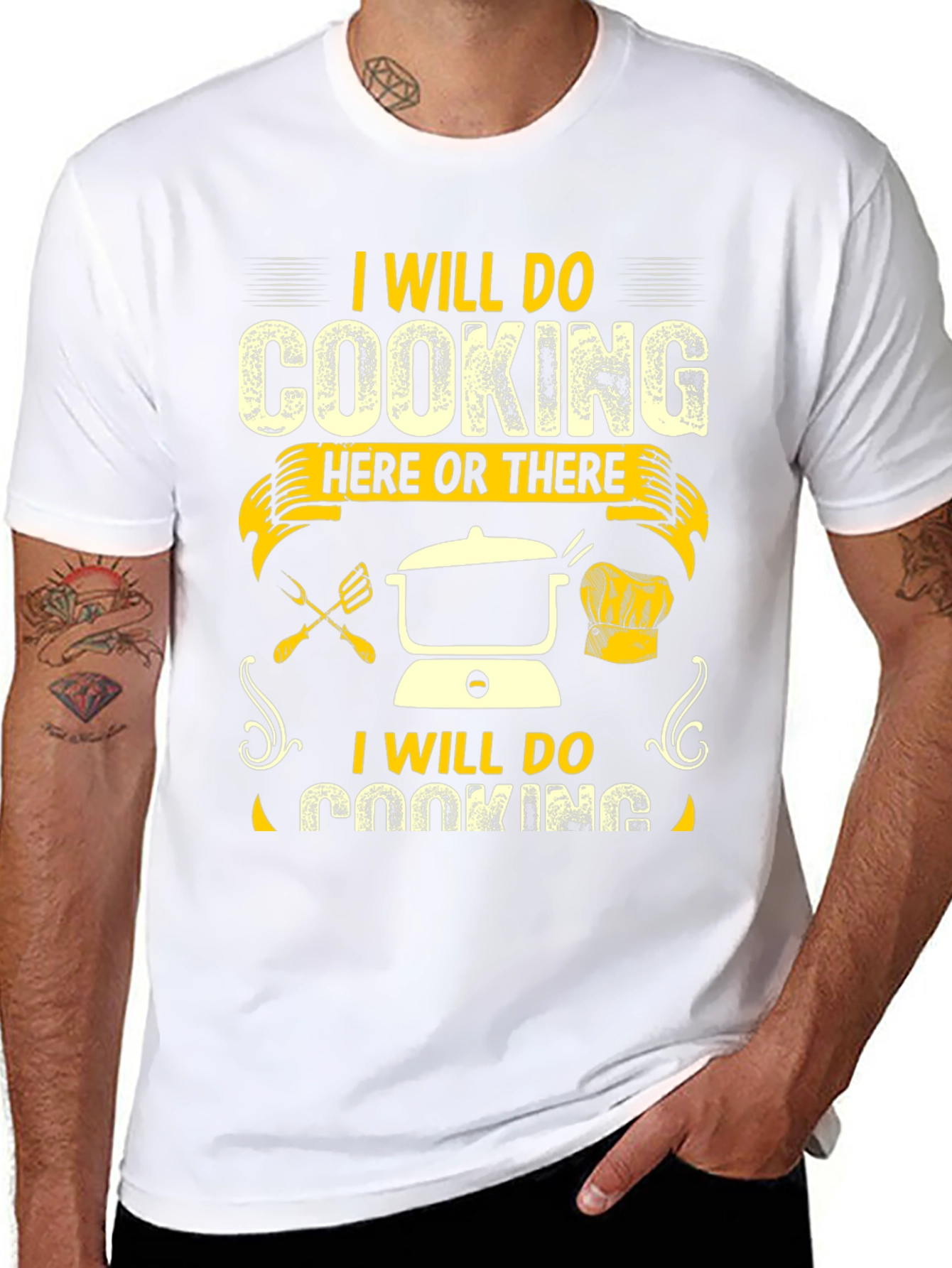 I Will Do Cooking Here or There T-Shirt