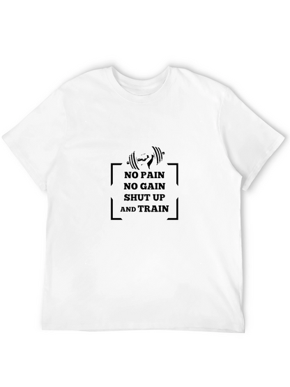 Motivational Workout Shirt - No Pain No Gain