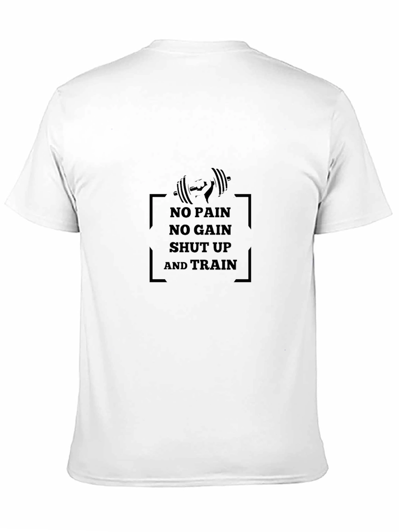 Motivational Workout Shirt - No Pain No Gain