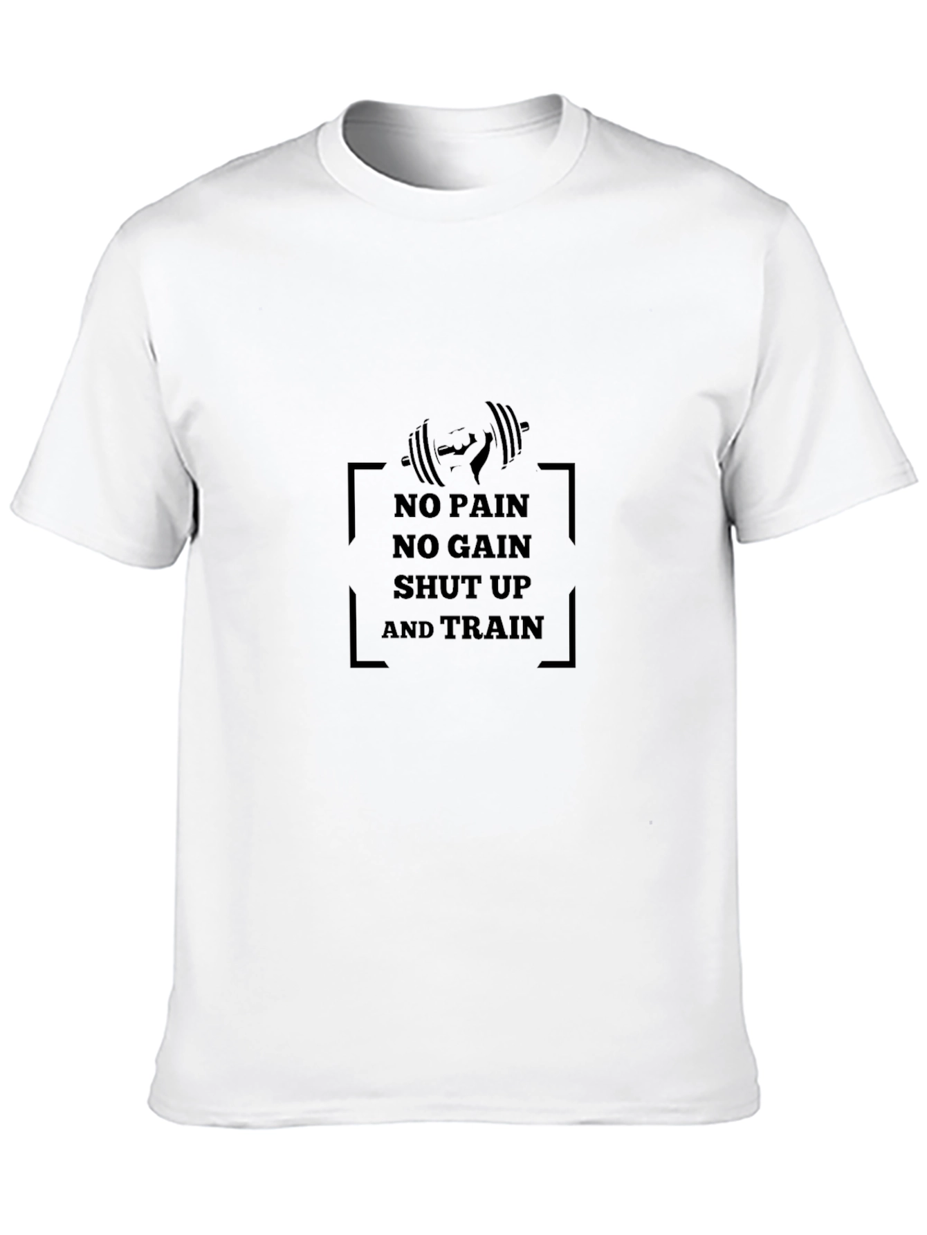 Motivational Workout Shirt - No Pain No Gain