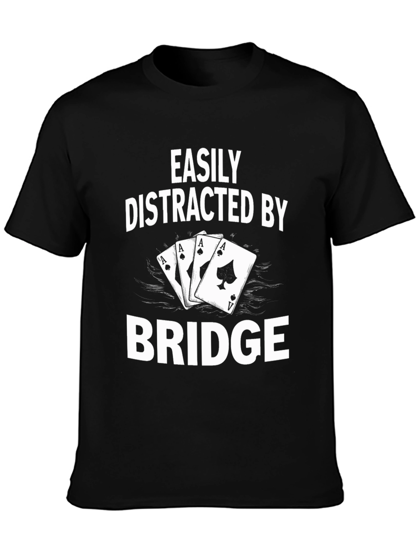 Easily Distracted by Bridge Graphic Tee
