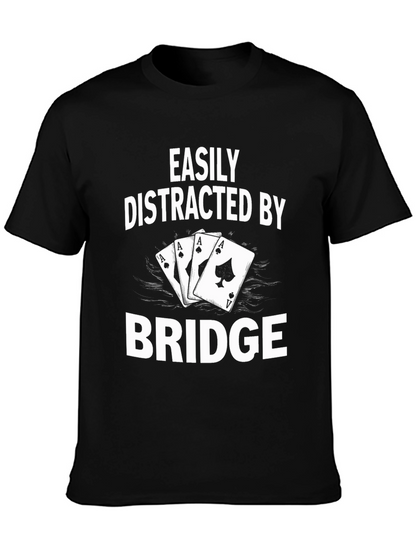 Easily Distracted by Bridge Graphic Tee