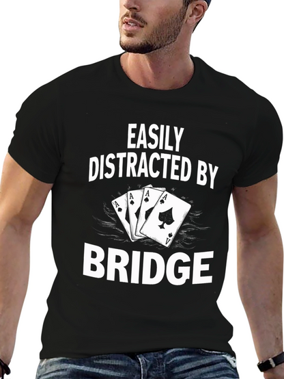 Easily Distracted by Bridge Graphic Tee