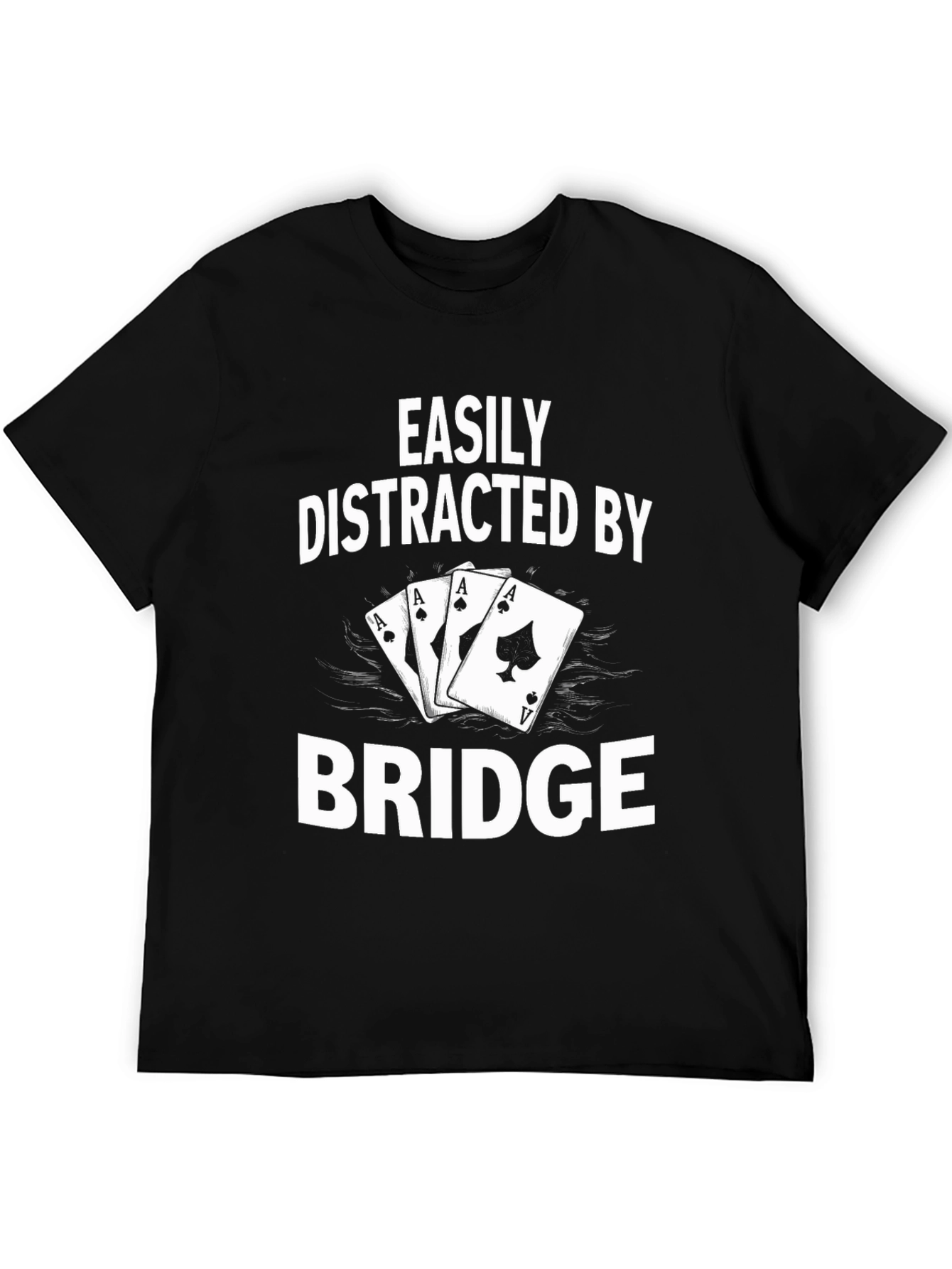 Easily Distracted by Bridge Graphic Tee