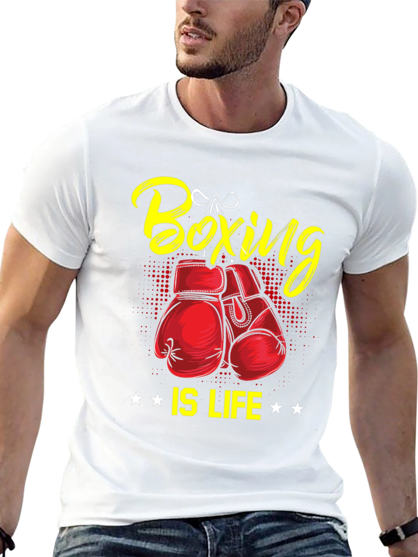 Boxing is Life Graphic T-Shirt