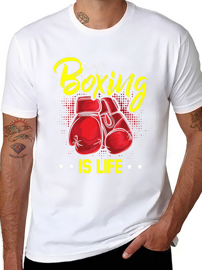Boxing is Life Graphic T-Shirt