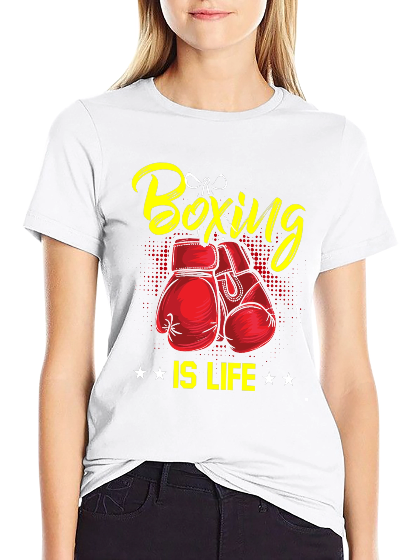 Boxing is Life Graphic T-Shirt