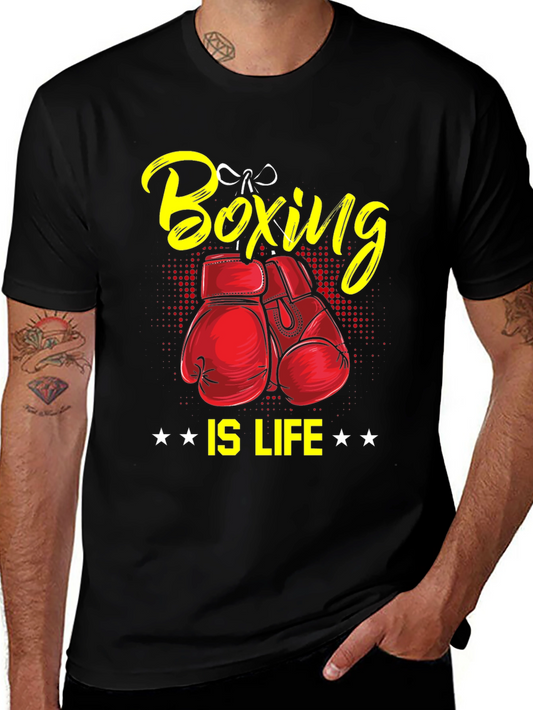 Boxing is Life Graphic T-Shirt