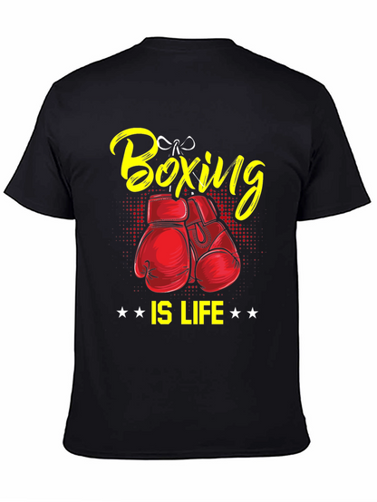 Boxing is Life Graphic T-Shirt