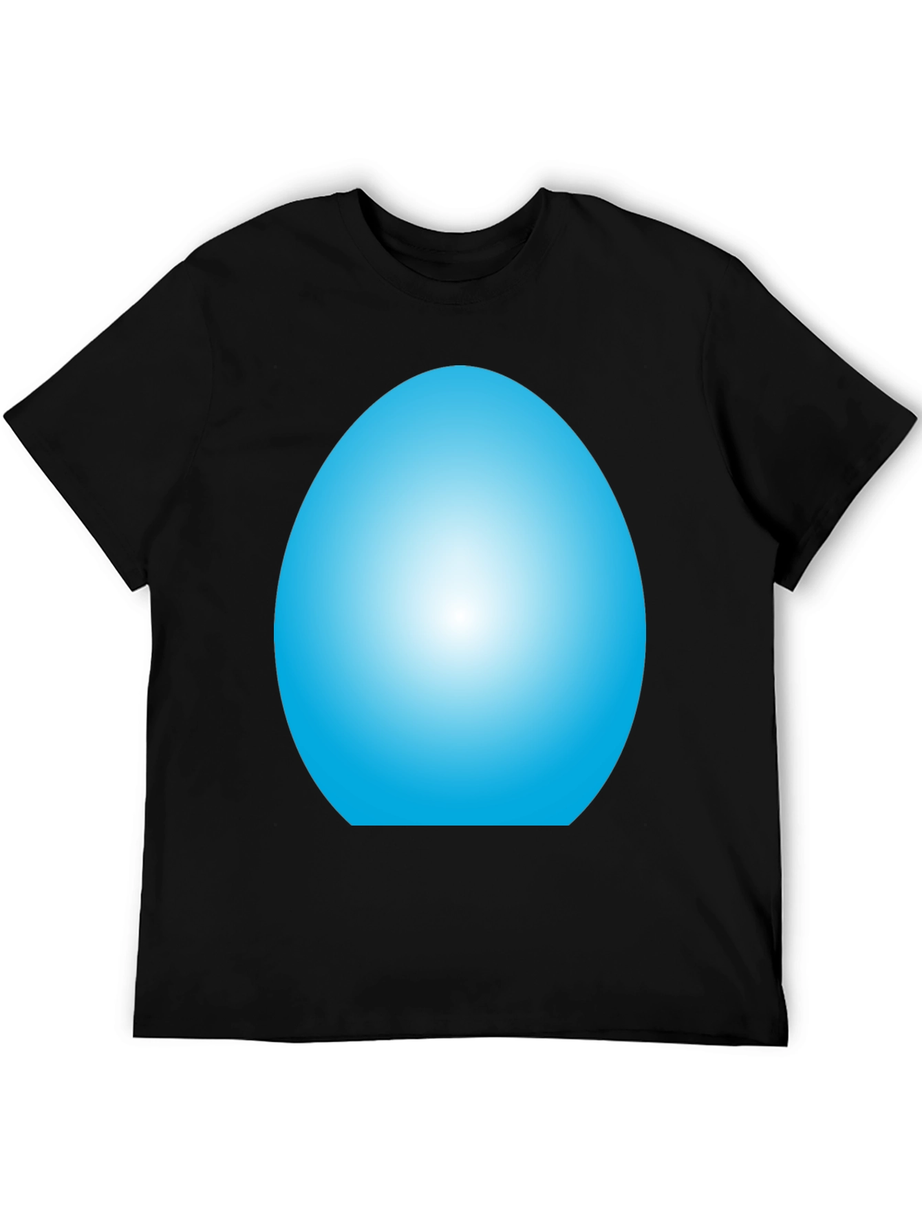 Blue Egg Graphic T-Shirt - Casual Style