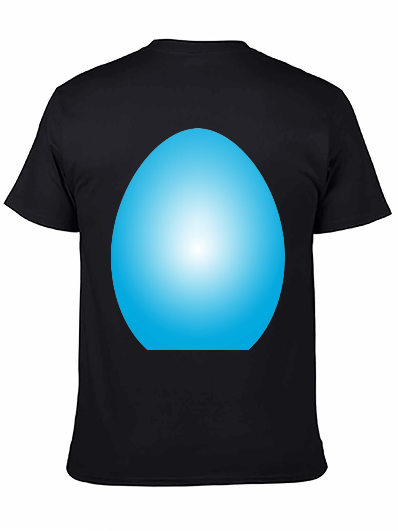 Blue Egg Graphic T-Shirt - Casual Style
