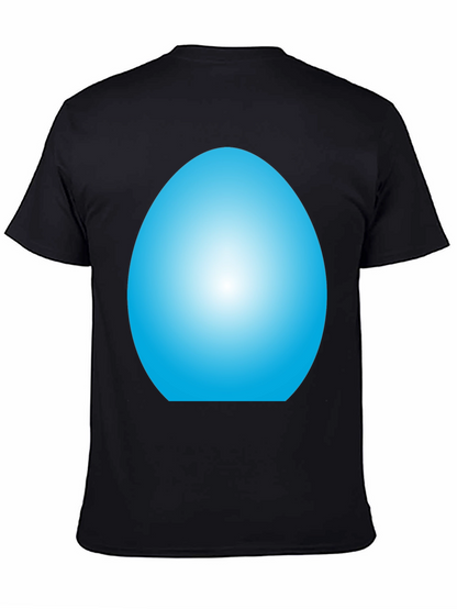 Blue Egg Graphic T-Shirt - Casual Style