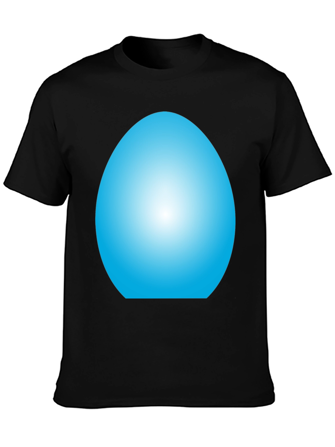 Blue Egg Graphic T-Shirt - Casual Style