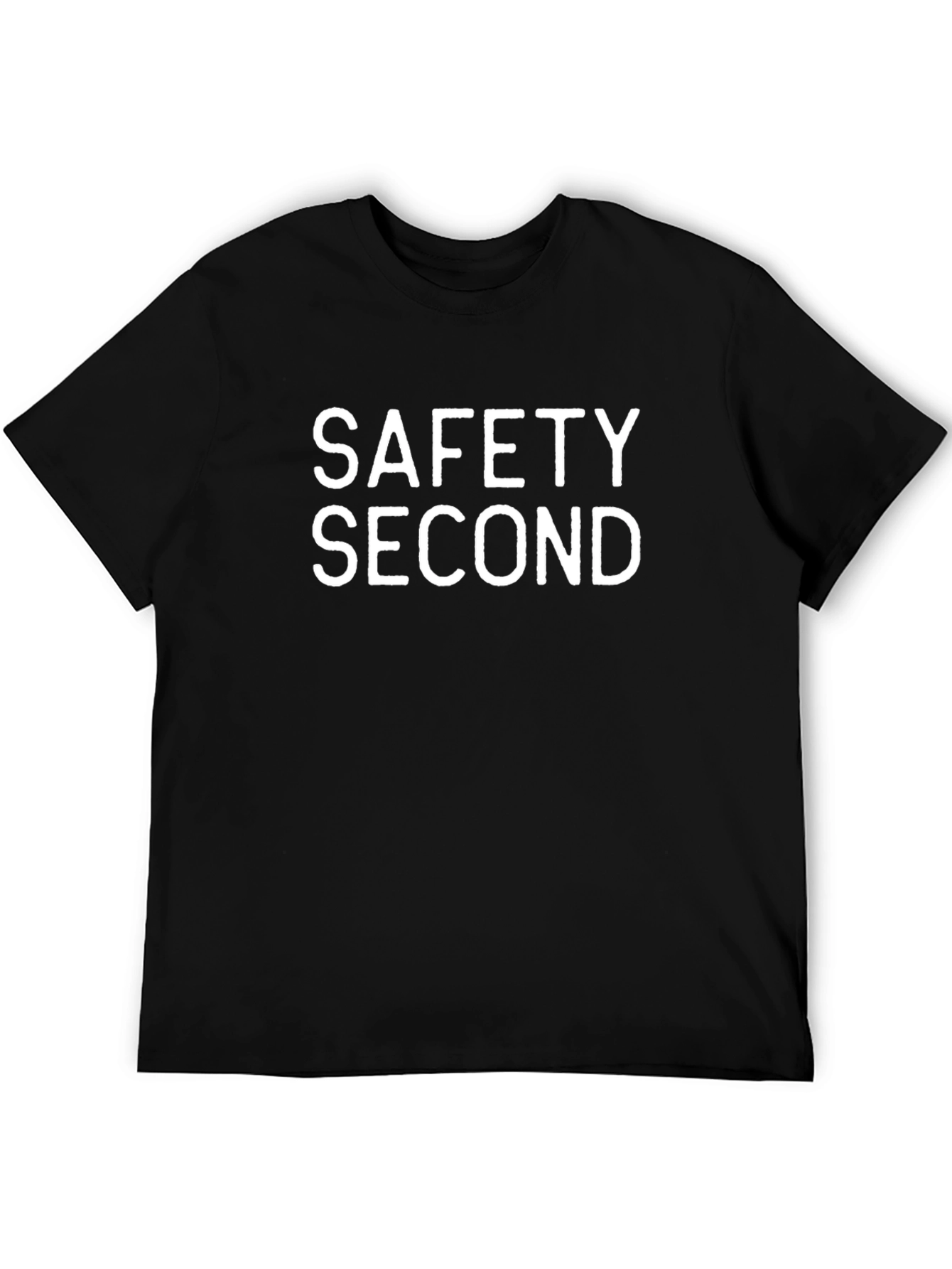 Safety Second Graphic T-Shirt - Bold Statement Tee