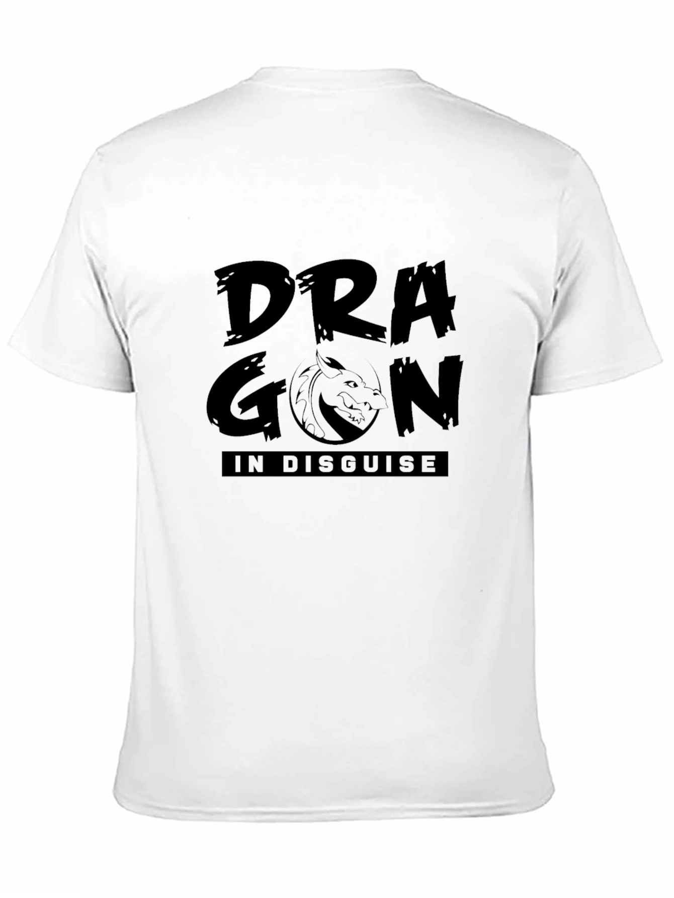Dragon in Disguise Graphic Tee - Black