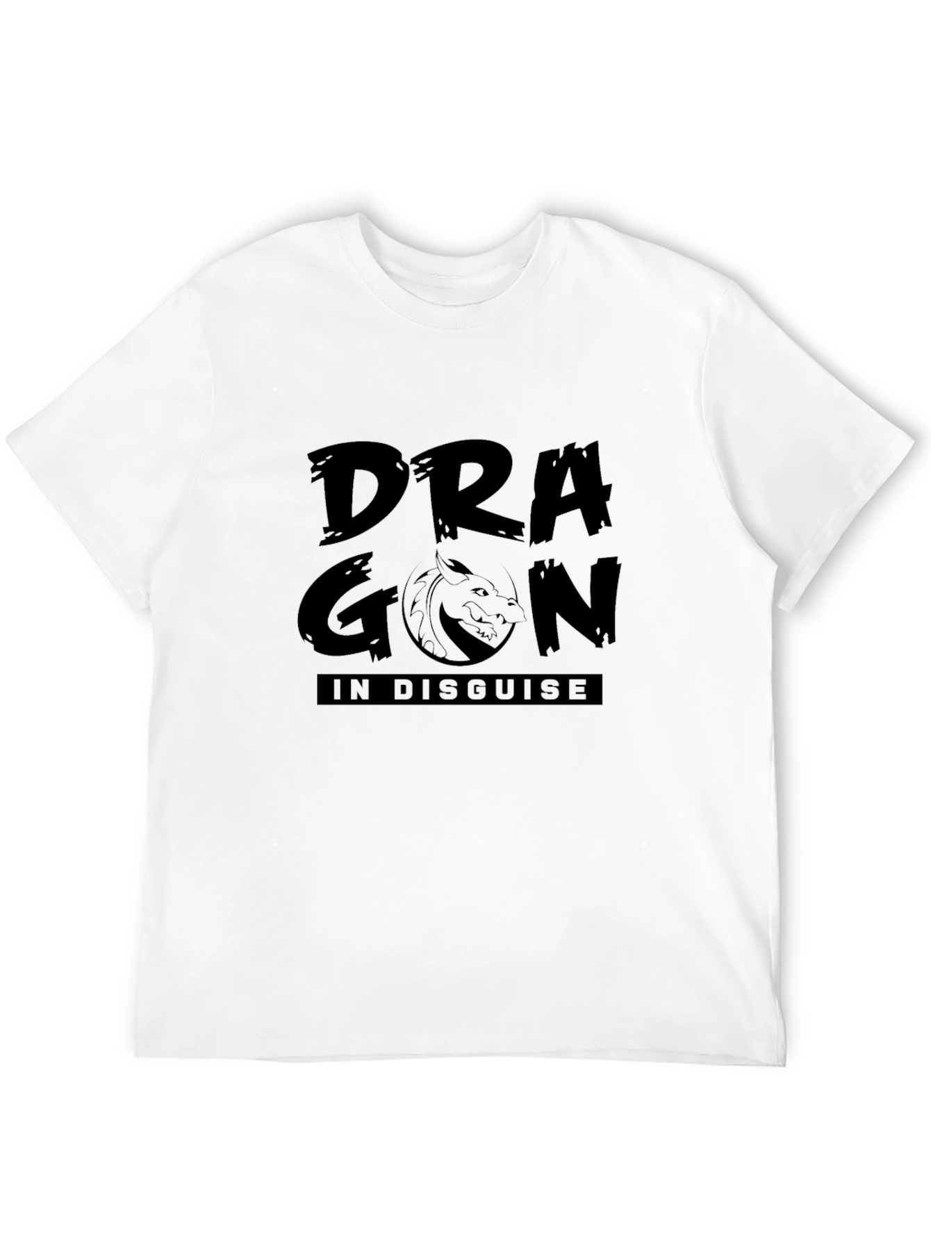 Dragon in Disguise Graphic Tee - Black
