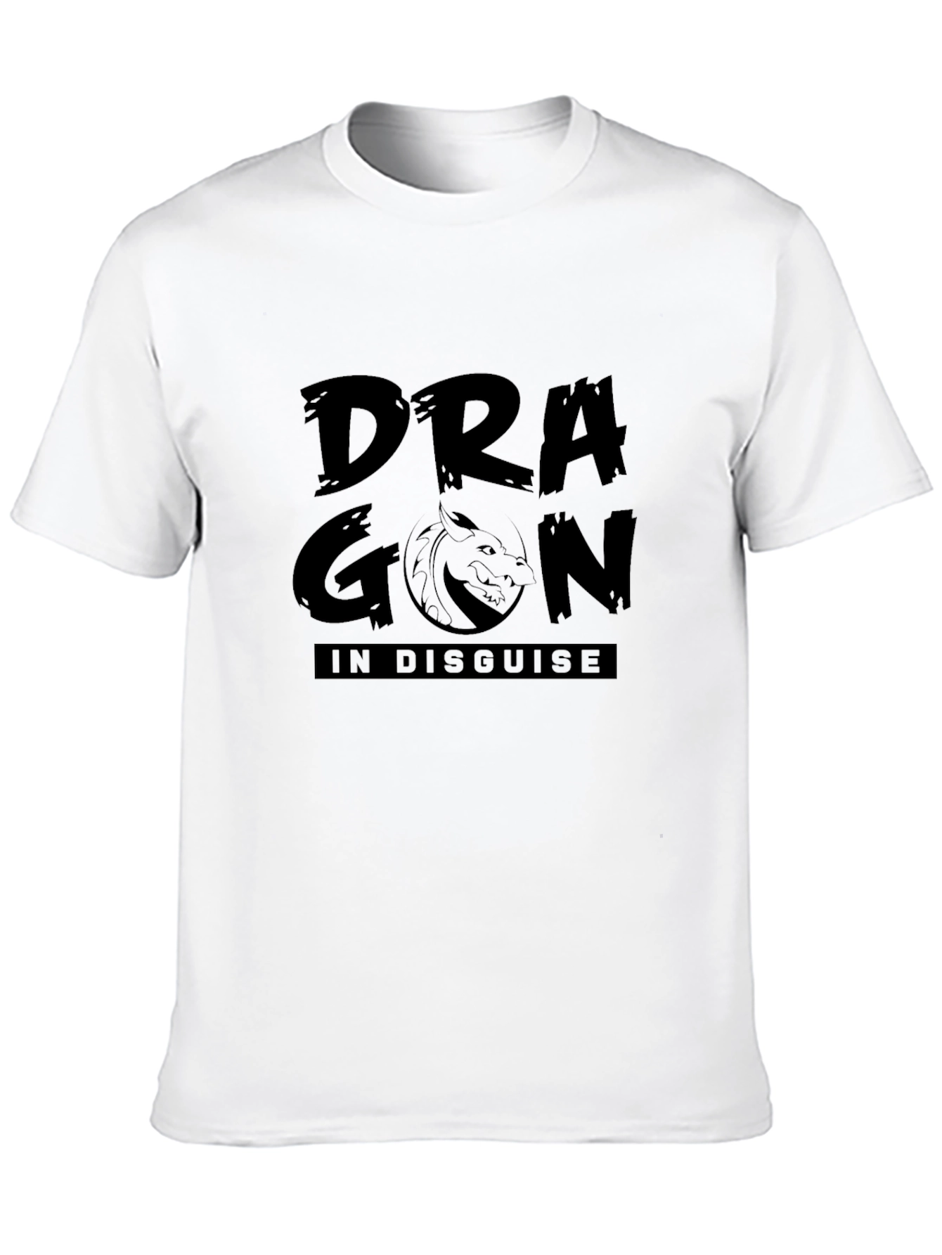 Dragon in Disguise Graphic Tee - Black