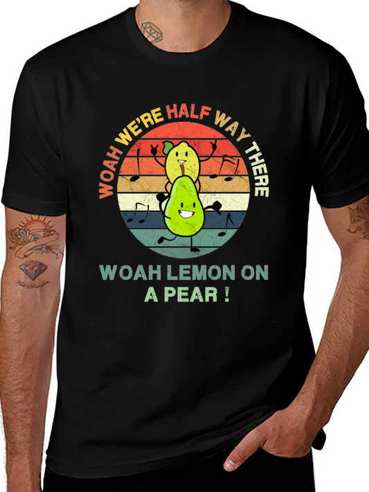Woah Lemon on a Pear Graphic Tee