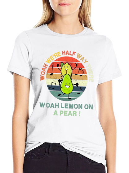 Woah Lemon on a Pear Graphic Tee