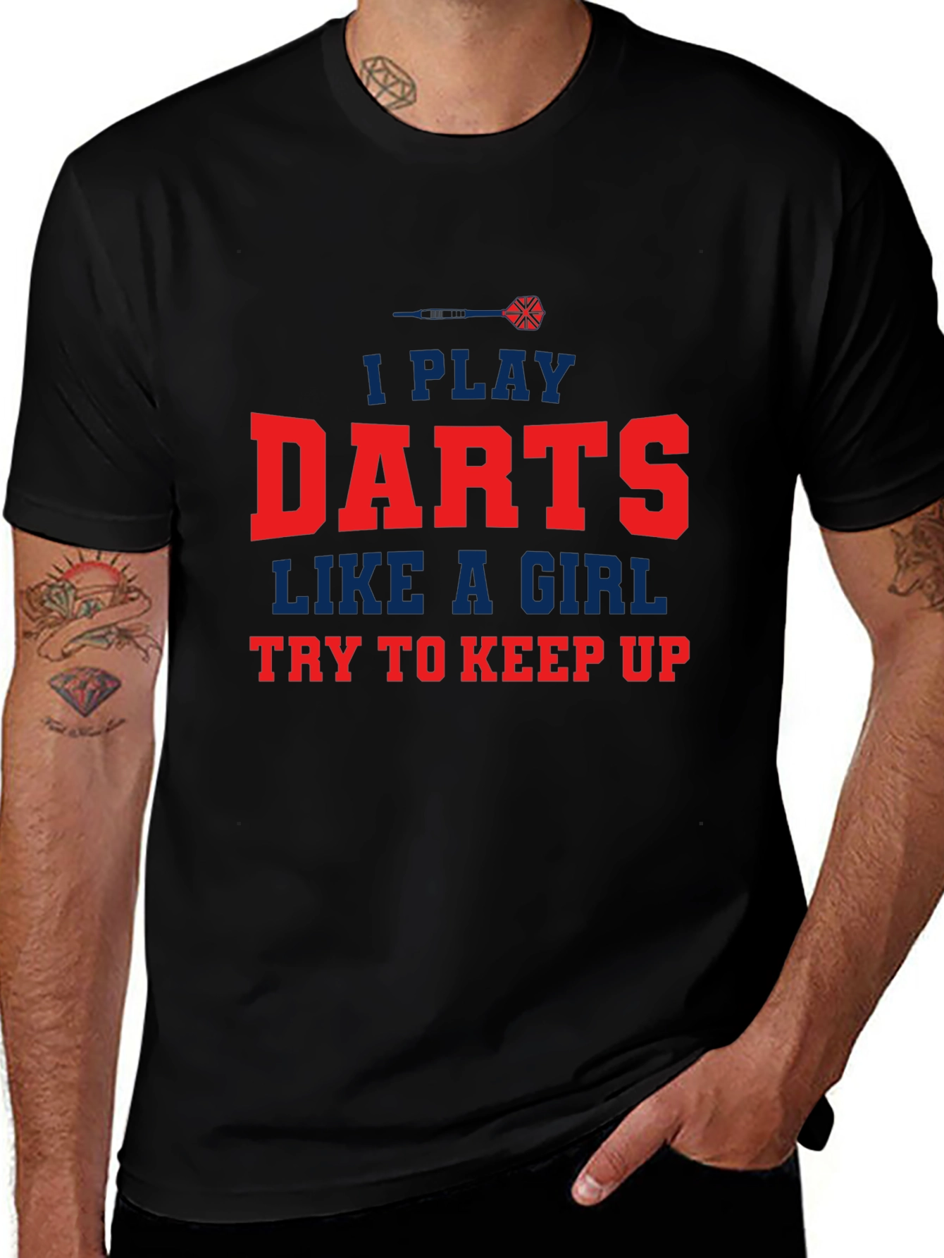 I Play Darts Like a Girl T-Shirt