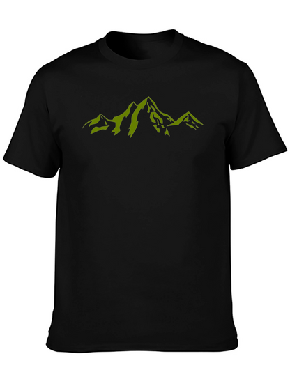 Mountain Graphic Tee - Black