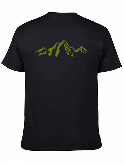 Mountain Graphic Tee - Black