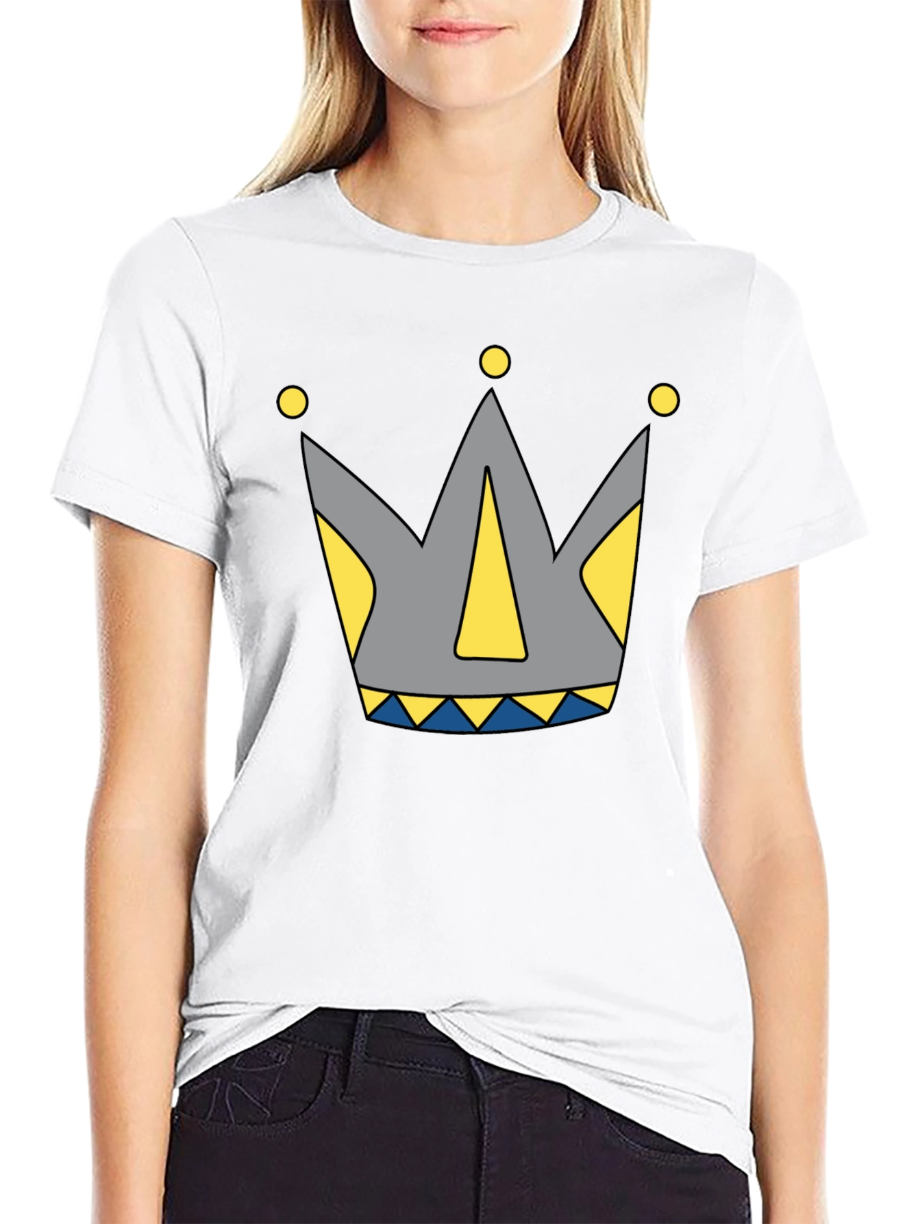 Crown Graphic Tee - Royal Style Everyday Comfort