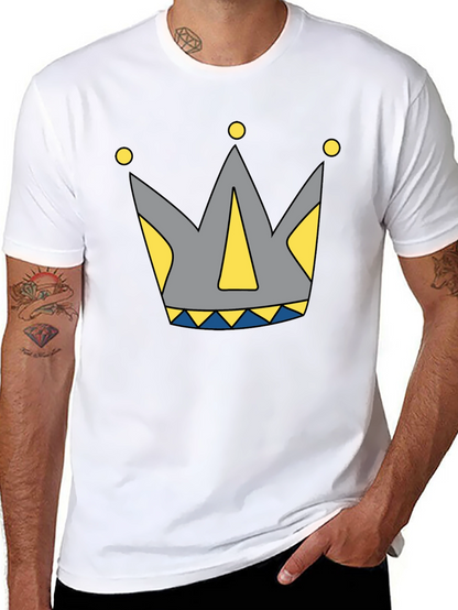 Crown Graphic Tee - Royal Style Everyday Comfort