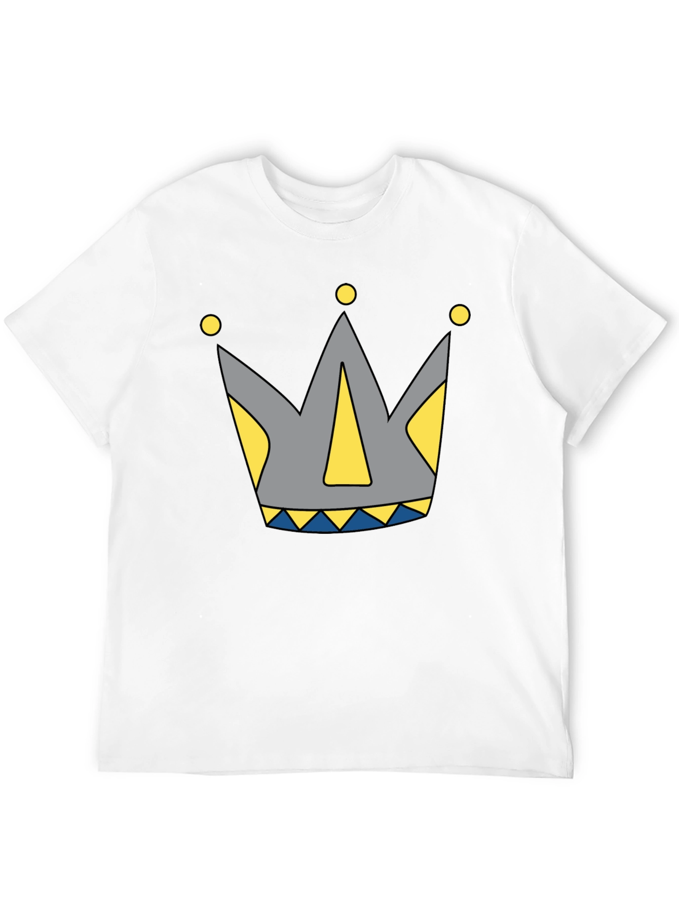 Crown Graphic Tee - Royal Style Everyday Comfort